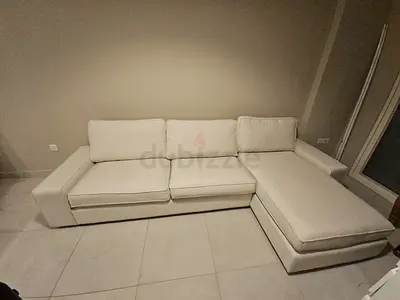 IKEA Kivik L shape Sofa Beige