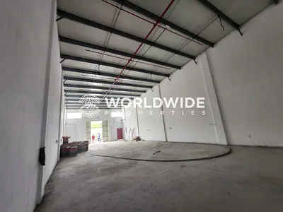 Road Facing Whole Ground Floor 2400 Sq Ft Warehouse with 3 Phase Electricity Ready to Move in Jurf Industrial Area, Ajman