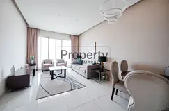Huge Balcony | Furnished | Near DWC | Tenanted