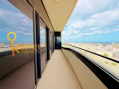 Kitchen Appliances Fitted | Sea View 1-BR With Maids Room
