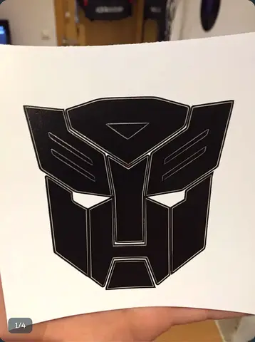 Transformers Autobot Vinyl Decal Sticker