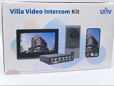 Uniview Villa Video Intercom Kit – Smart Video Entry System with Indoor Station - Brand New