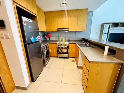 Premium Semi Furnished Studio Counter kitchen 4 Cheques Plan