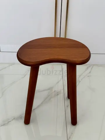 Zara Home Brown Wood Stool - Side Table