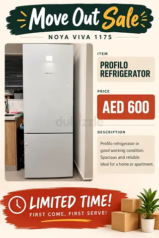 Profilo refrigerator - good working condition, 2-door (bottom freezer)