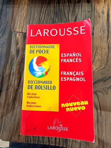 Classifieds: Dictionary spanish-french AND french spanish, great ...