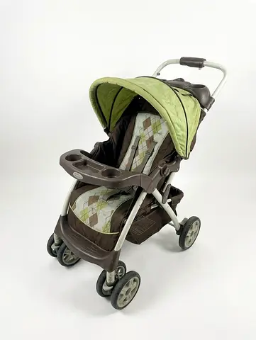 Graco Stroller | Fits 2 Kids | Bottom Basket & Parent Tray