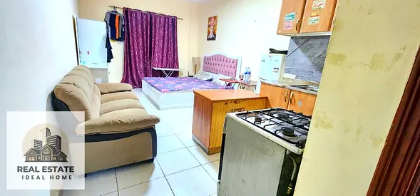Fully Furnished Studio Near Bus Stop in Al Qasimia | Family Building