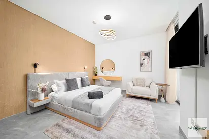Brand New High-Floor Studio | Sea & Burj Views | Peninsula 2, Business Bay | Monthly Rental