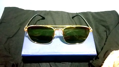 Louis Vuitton LV Signature Metal Square Sunglasses Z1942U – Original Box & Pouch
