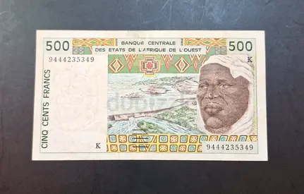 1994 West Africa states 500 Francs