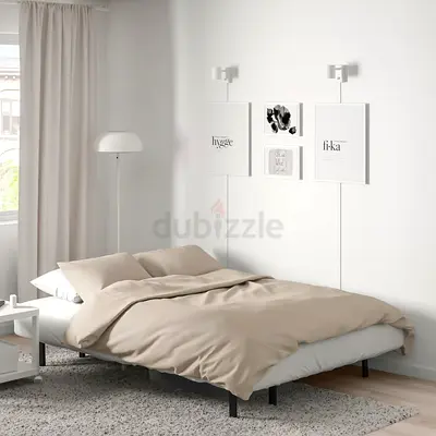 IKEA NYHAMN 3-seat sofa-bed, with pocket spring mattress
