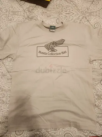 Official Honda Collection Hall Japan Heritage T-Shirt – Beige/Sand (Size L)
