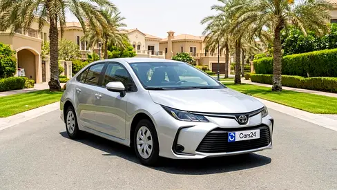 AED 840/month | 0 Downpayment | Free 1 Month Warranty | 30 Day Return | TOYOTA COROLLA 2024