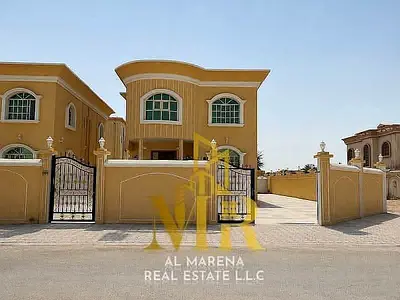 **Spacious Villa for Sale in Al Muwaihat 2 – Ajman | Includes Electricity, Water, and A/C Units** –