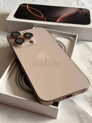 iPhone 16 Pro max Gold - Apple care plus 256gb Good Condition with Box