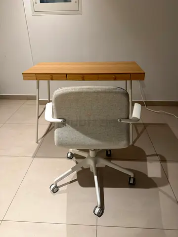 IKEA Office Desk + Ergonomic Chair
