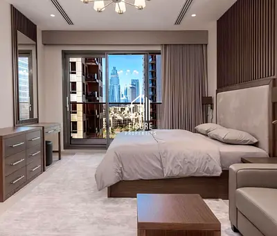3BR Luxury Furnished,Burj Khalifa View,All Bills Included,Downtown Dubai