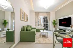 Fully Furnished | Spacious 1BR | 2 Bathrooms | Ready