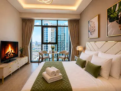 Central Location in Jadaf, mid airport & downtown