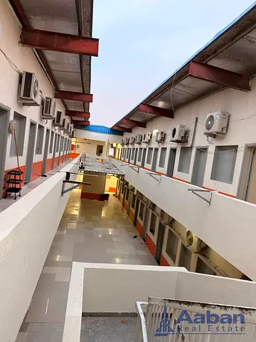 25 Rooms LABOUR CAMP WITH 8/10 PEOPLE CAPACITY READY TO MOVE INDUSTRIAL AREA 4 SHARJAH
