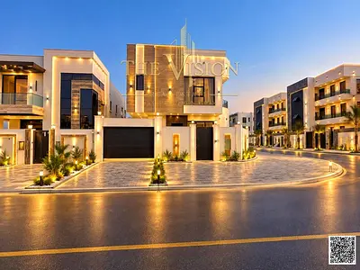 فيلا فاخرة بتصميم سعودي راقٍ وتشطيبات سوبر ديلوكس، في موقع مميز جداً في منطقة الباهية – عجمان.