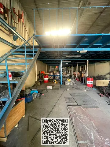 مستودعان مع (ميزانين) للإيجار في منطقة الجرف الصناعية 2، عجمان.