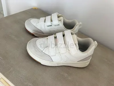 White Velcro Kids Sneakers - Next, worn twice only. Great condition. Size UK kids 12