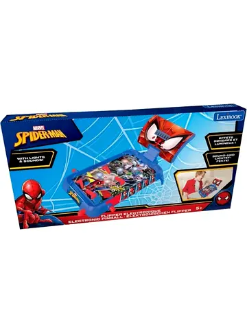 Spider-Man Electronic Pinball Game - Lexibook, Lights & Sounds