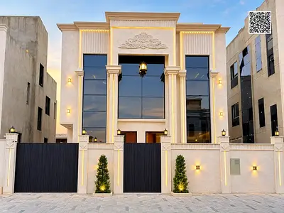 A New Standard of Luxury in Ajman | An upscale villa in the heart of Al Helio featuring exceptional specifications, privacy, and a prime location—regi