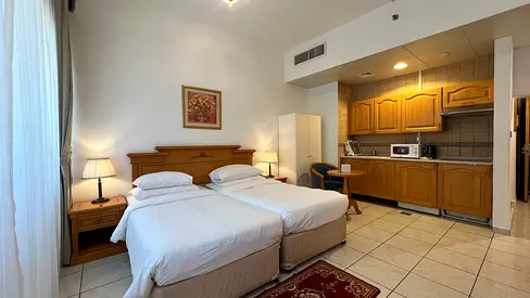 Fully furnished Studio Apartment available at The Uptown Apartments Abudhabi by Gewan