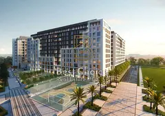 Luxury Studio in Al Mamsha | Ground Floor | Modern Design | Prime RD2 Location | Vibrant Car-Free Co