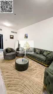 Apartment for rent in Ajman (Al Hamidiya area), featuring one bedroom and a living room. It is conve