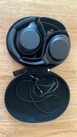 Sony WH-1000XM4 Wireless Noise Cancelling Headphones with Case