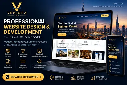 Professional Website Design & Development for UAE Businesses