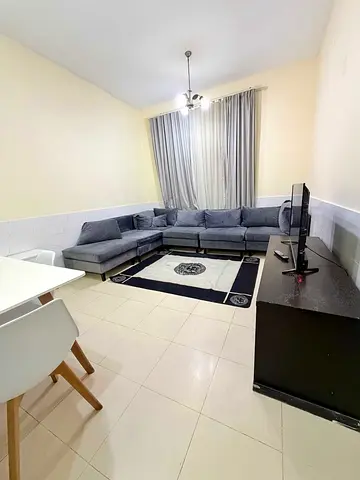 1BHK furnished apartment in Ajman | Real photos | Neat & clean furniture | Bills & internet include