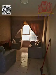 1 bedroom open kitchen available for rent in garden city ajman