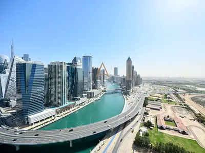VACANT | CANAL AND BURJ VIEW | HIGH FLOOR