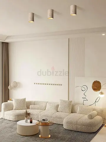 Brand New beige color 4 seater sofa with luxury Desaign