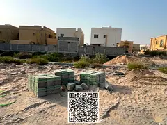 Commercial plot | corner | for sale in Al Mowaihat 1 area, Ajman.