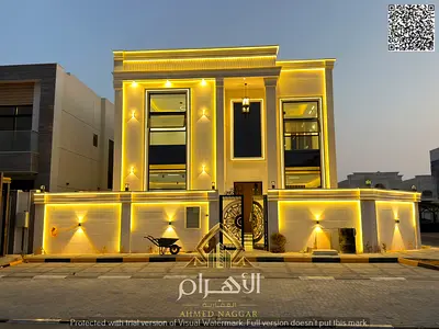 Close to schools and amenities | Own a luxury 5-bedroom villa (4,000 sq. ft.) in Al Aliyah, Ajman | Freehold | Exceptional price, including registrati