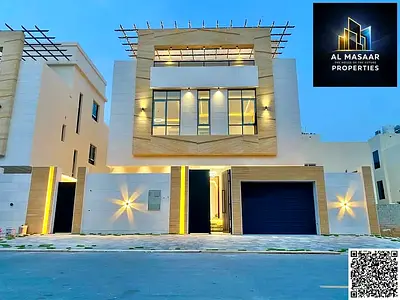 فيلا تشطيب شخصي مودرن للبيع في عجمان شامل مهرباء ومياة ومكيفات تملك حر لجميع الجنسيات ويورث للابناء
