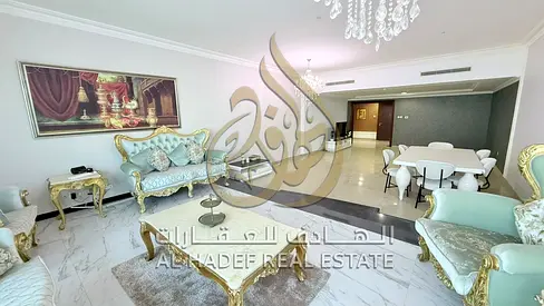 3-Bedroom Apartment in Al Majaz 3 — Stunning Sea View — 3 Master Bedrooms + Master Maid’s Room — Free AC, Parking, Gym & Swimming Pool — AED 120,000!