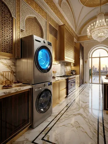LG ThinQ Direct Drive 9kg Washer & Dryer Set – Separate Units | Smart Laundry