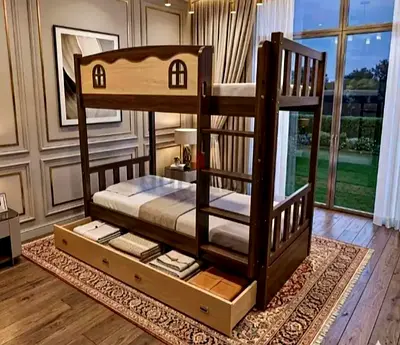 Brand new Solid wood Bunker bed with Storage Available
