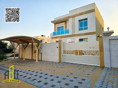 Villa for sale in Al Zahia area, fully equipped with air conditioning, water, electricity, and a carport. Ready for occupancy or investment. Freehold