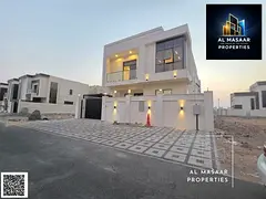 Luxury 5-bedroom villa for rent in Al Yasmeen, Ajman.