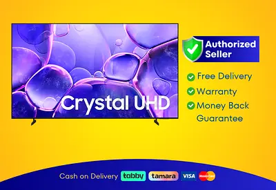 Samsung 65 inch TV Smart - 4K, | New |  Warranty | FREE  Delivery