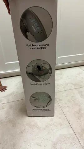 Mothercare Koala Baby Swing with Variable Speed and Sound Controls - Very Good Condition