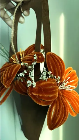 Hand made flowers for gift